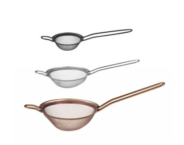 Hendi Sieb, Set aus 3 Stück, Edelstahl, pulverbeschichtet, 635612