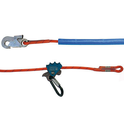 Preising Halteseil, Seilkürzer RC7, EN 358, 2,5 m, Karabiner 1480/1502, mit Seilschutz, 1456_1480_1502_SZ-025