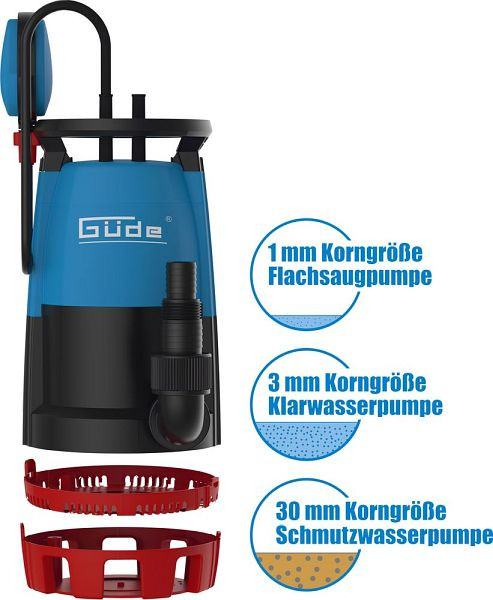 Güde Kombitauchpumpe GS 751 3in1, Netzspannung: 230 V, 94643, 4015671921628