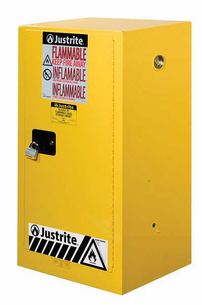 Justrite Compac Sure-Grip EX Sicherheitsschränke 89-CM, 112 x 59 x 46 cm, Tür manuell, JCB8915001