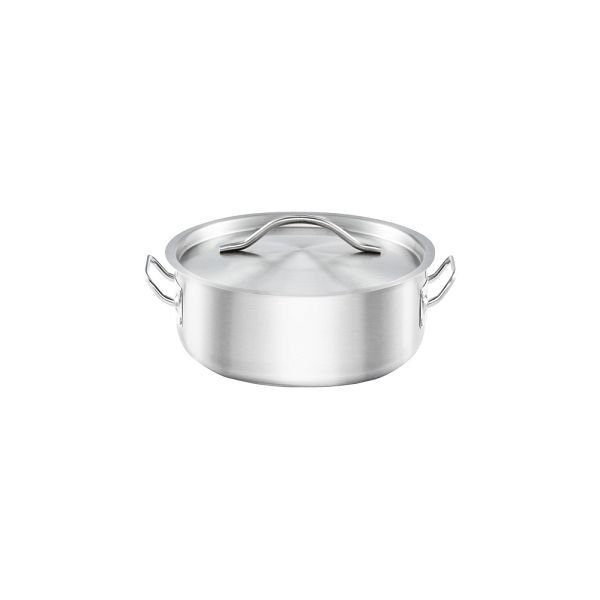 Stalgast Kochtopf mit Deckel, Serie ONSET, Ø 160 mm, Höhe 60 mm, 1,2 L, KG2402160