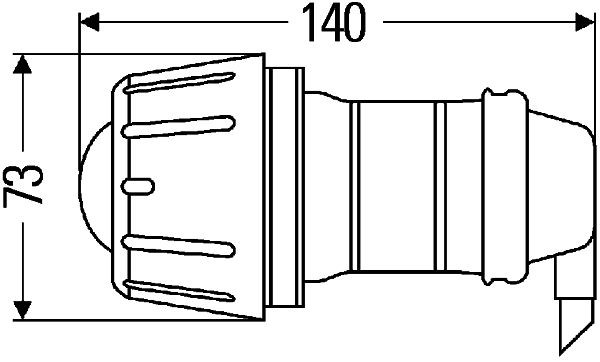 HELLA DE-Nebelscheinwerfer, Premium 50, 12V, rund, gemusterte Streuscheibe, 1NL 008 090-397