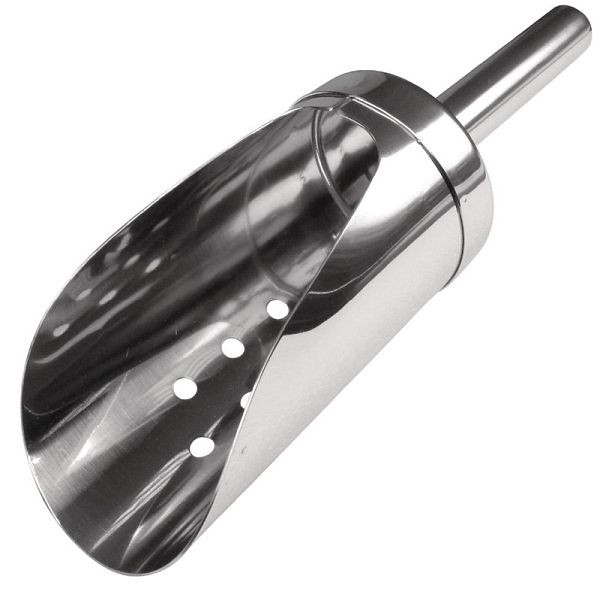 Olympia Eisschaufel perforiert, 19 cm tief, keine Verwässerung der Getränke, CF647