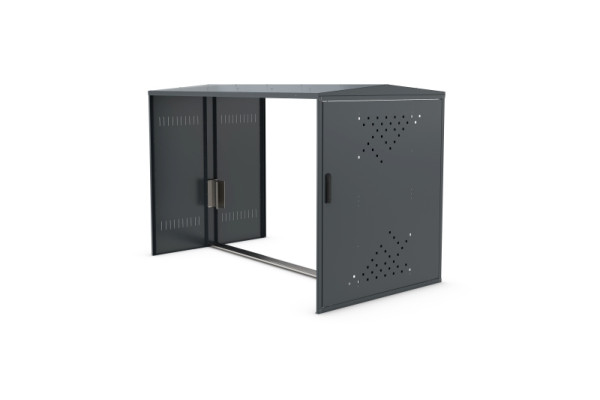 WSM BikeBox 1 G XL Anbausatz ohne Seitenwand, 122000096