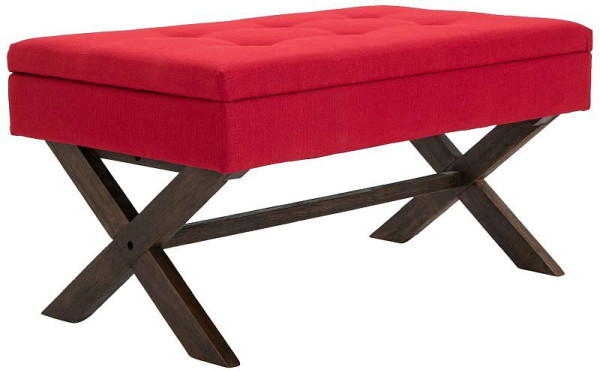 CLP Sitzbank Namaro Stoff antik, rot, 314302, 4251756419189