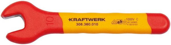 Kraftwerk Maulschlüssel 10 mm VDE, 308.360.010, 7612206135870