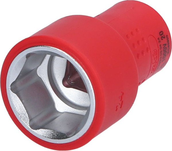 KS Tools 1/2" Isolierte Stecknuss, 24 mm, 118.1224, 4042146873281