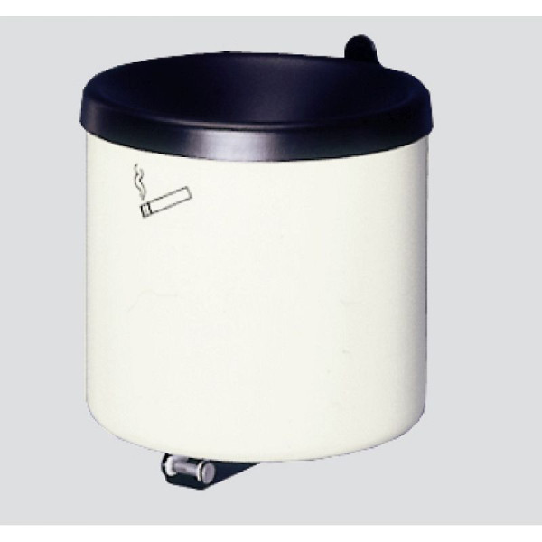 STEIN HGS Wandascher WH 16, Verkehrsweiß (RAL 9016), Schwarz (RAL 9005), 82092.0001