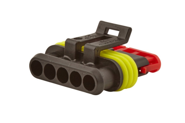 HELLA Steckgehäuse, 5-polig, Stecker: Parallelverbinder, 8JA 746 184-052