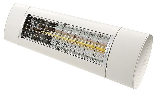 Solamagic S2 Premium-Infrarotstrahler, Funk-Dimmer, 2.5 kW, weiß, IP 65, 9300106