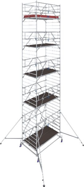 Krause Stabilo Fahrgerüst S50 Feldlänge: 2,50m, Arbeitshöhe: 11,40m, 782090