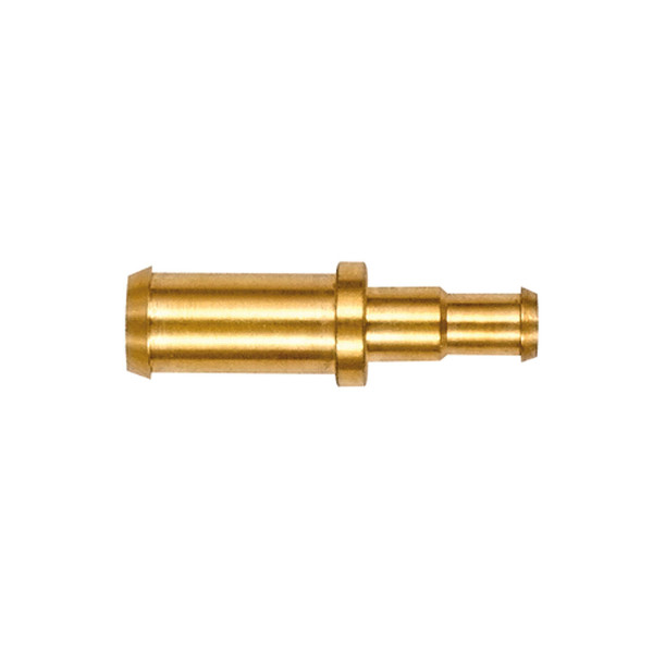 Riegler Gerader Reduzierstutzen, für Schlauch LW 3/2 mm, Messing, 133404