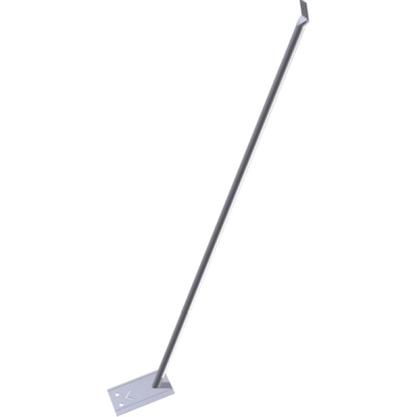 Stein HGS Mobilzaun-Stützstrebe für Bauzäune mit 2,00 m Höhe, 3b154