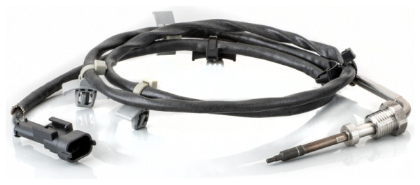 HELLA Sensor, Abgastemperatur, 2-polig, geschraubt, Kabel: 1130mm, 6PT 014 494-611