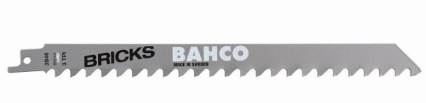 Bahco Säbelsägeblatt, Hartmetall-bestückt, 228 mm, 3 Zähne pro Zoll, ST, 3946-228-3-ST-1P