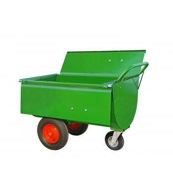 Growi Futterwagen 200 LL mit Deckel und Mineralbehälter, 10120480