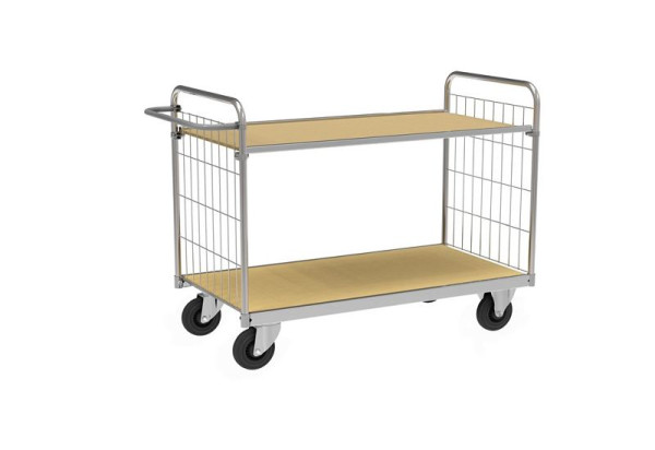 Kongamek Regalwagen 2-Etage-schwer 1600 ESD, ESD Serie 9000, mit Bremsrollen ausgestattet, KM9000-2XL-ESDB