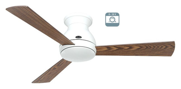 CasaFan Deckenventilator Eco Pallas 116 Lack weiß-Eiche antik/Nussbaum 0 - 10 V, 3116751