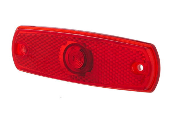 HELLA Schlussleuchte - Halogen - 24V - Einbau - Lichtscheibenfarbe: rot - Stecker: Male - rechts/links, 2SA 962 964-091
