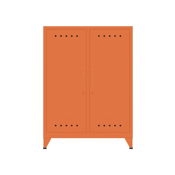 Bisley Fern Sideboard, inkl. 2 fester Fachböden, 603 orange, FERMID603