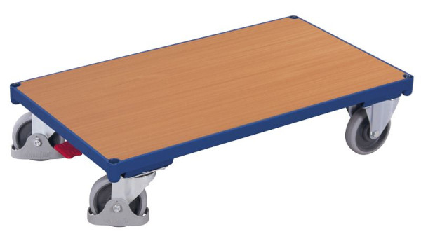 VARIOfit Plattformwagen, Ladefläche: 1.060 x 600 mm, RAL 5010 enzianblau, sw-600.000
