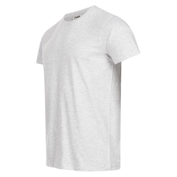 NITRAS MOTION TEX LIGHT, T-Shirt, vorgewaschen, Rundhals, ohne Seitennaht, Größe: 6XL, Farbe: hellgrau, VE: 100 Stück, 7004-1300-6XL
