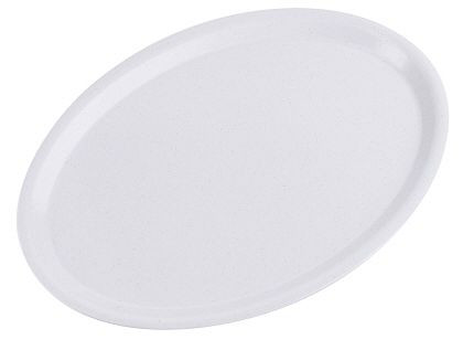 Contacto Tablett, oval 29 cm, lichtgrau, 5351/002