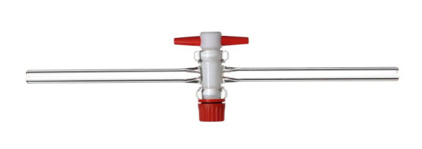Rettberg Einwegverbindungshahn, PTFE-Küken NS 12,5/1,5 mm Bohrung, 134501302