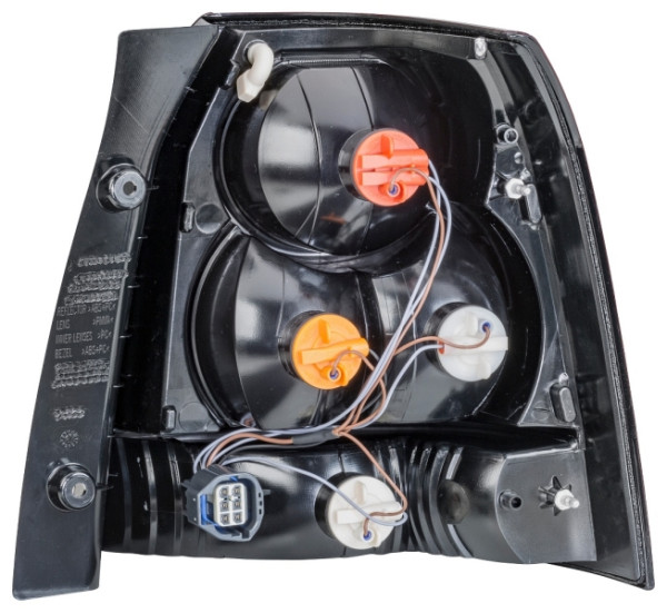 HELLA Heckleuchte, Glühlampe, weiß (2x), für u.a. Land Rover Freelander 2 (L359), ECE/SAE/CCC, links, 2VA 354 666-111