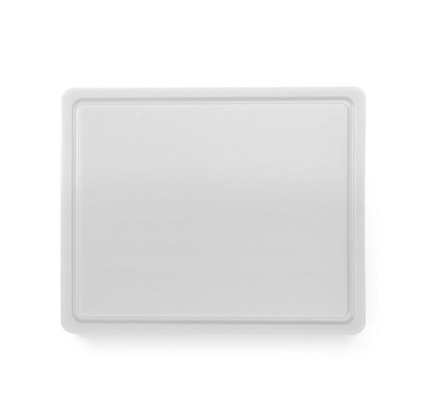 Hendi Schneidbretter HACCP Gastronorm 1/2, LxBxH: 260x320x12 mm, Weiß, 826102