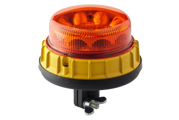 HELLA LED-Blitz-Kennleuchte, K-LED Mining, 12/24V, gelb, Anbau/Rohrstutzen, 2XD 011 557-041