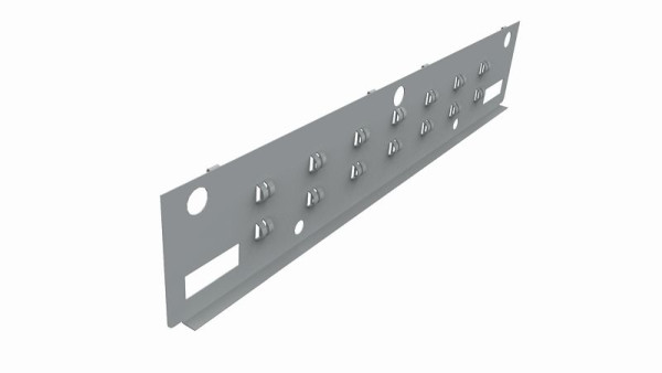 Simplaflex Seitenfachschienen für Schubladen, Blendenhöhe: 200-300 mm, Innenmaß 600 x 450 mm, CL7E200MR