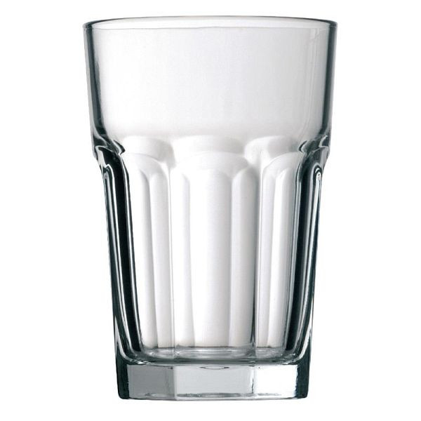 Utopia Casablanca halbgetafelte Longdrinkgläser 36cl, VE: 48 Stück, E036