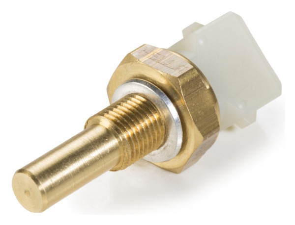 HELLA Sensor, Kühlmitteltemperatur, 12V, 2-polig, geschraubt, mit Dichtung, 6PT 009 107-561