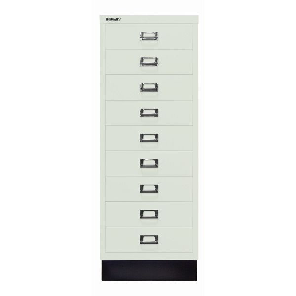 Bisley MultiDrawer™, Inkl. Sockel, DIN A3, 9 Schubladen, 644 portland, L39A39S644