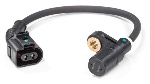 HELLA Sensor, Raddrehzahl, 12V, Hinterachse, Kabel: 193mm, 6PU 009 106-741
