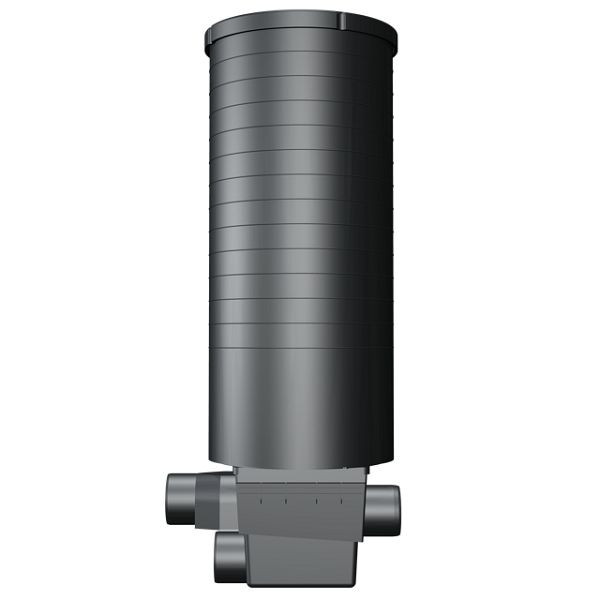 GreenLife Erdeinbaufilter inkl. Kunststoff-Filtereinsatz, Kontroll- u. Reinigungsschacht, Deckel und Haushebebügel, G0000378