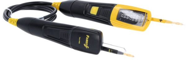 KS Tools Spannungsprüfer mit Schutzisolierung, zweipolig, mit akustischem Alarm, 12-1000 V, 117.0205