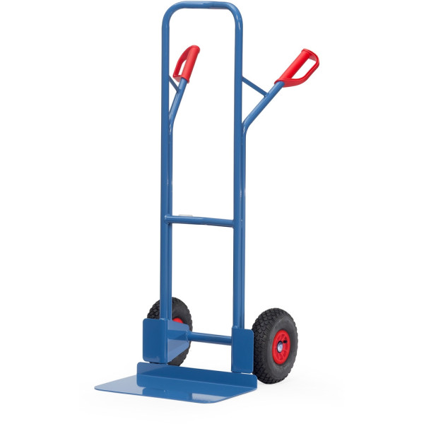 Fetra Stapelkarre, Lufträder 260 x 85 mm, Gesamttragkraft: 300 kg, Schaufelbreite: 480 mm, Gesamthöhe: 1300 mm, B1326L