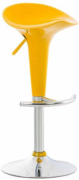 CLP Barhocker Saddle, gelb, 1015907, 4250420215102