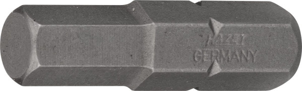 Hazet Bit, Sechskant massiv 8 (5/16 Zoll), Innen-Sechskant Profil, 7 mm, 2206-7