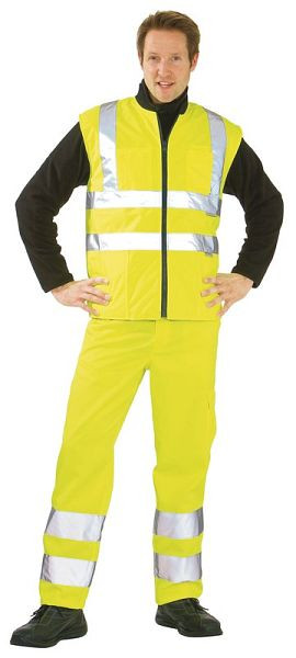 Planam Warnschutz Winterweste, uni gelb, Größe M, 2072048