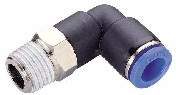 timmer B-WEdk-10-3/8-KU, Winkel-Einschraubverschraubung konisch, Gewinde PTFE beschichtet, Schlauch-Ø: 10 mm, Gewinde: 3/8", VE: 10 Stück, 03180214