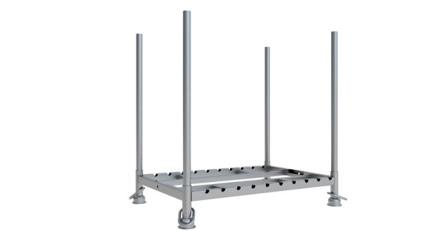 Schake Lager und Transportpalette für Gerüstböcke, 10123-5