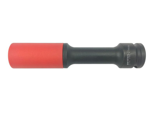 SW-Stahl Radmutterneinsatz, 1/2", 21 mm, lang, 07883L, 4033592040273