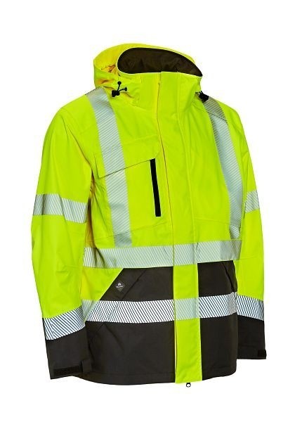ELKA Visible Xtreme Stretchjacke Farbe: Warngelb/Schwarz Größe: 5XL, 186000R042.5XL