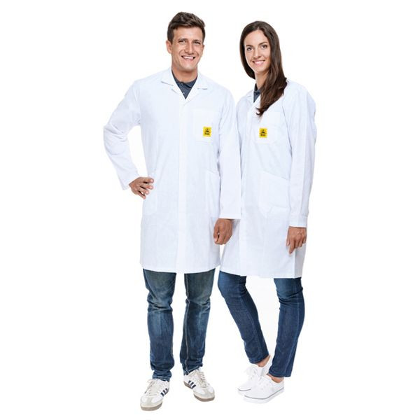 SafeGuard ESD-Arbeitsmantel "Pro-Line", weiß, Größe 5XL, DSWL41019