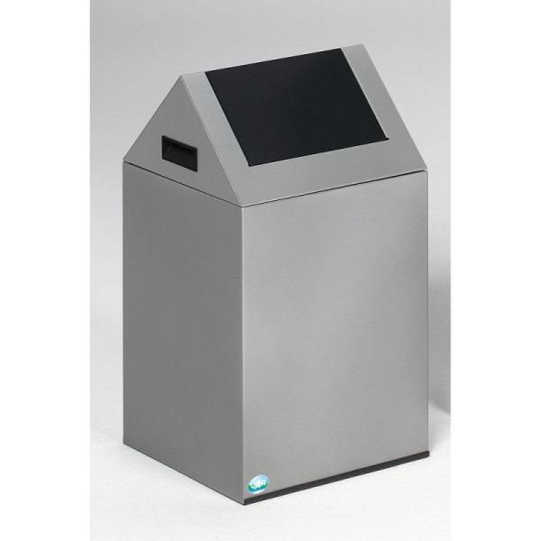 STEIN HGS Wertstoffsammelgerät WSG 40 S, selbstlöschend, Silber (ähnl. DB 701), Silber (ähnl. DB 701), anthrazit (RAL 7021), 82056.0006