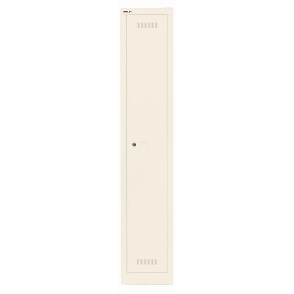 Bisley Garderobenschrank Monobloc™, 1 Abteil, 1 Fach, 625 reinweiß, ML03S1625