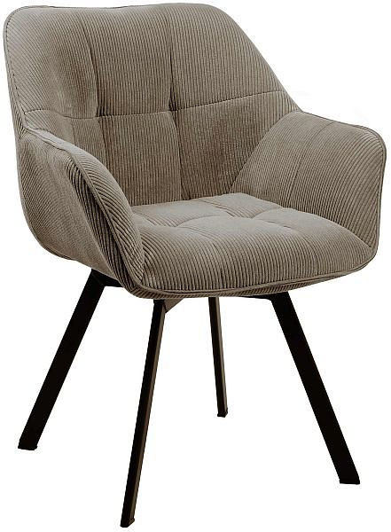 CLP Esszimmerstuhl Jordi Cord, braun, 322798, 4251756496401